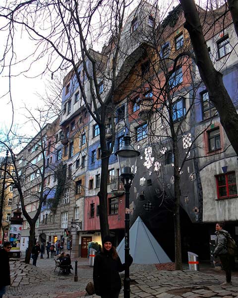 Hundertwasserhaus, atração de Viena