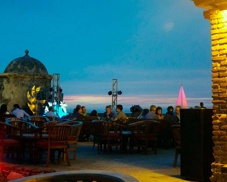 Café del Mar: dica de pôr do sol e bar - restaurante em Cartagena