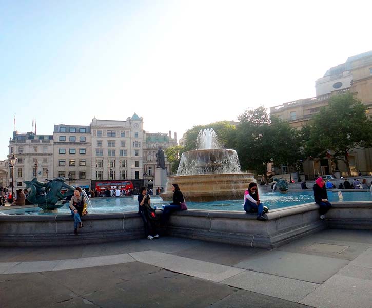 Trafalgar Square: um dos principais pontos turísticos de Londres
