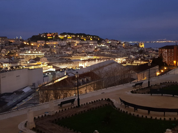 Miradouro de São Pedro de Alcântara: um dos imperdíveis miradouro de Lisboa