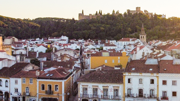 A bela cidade de Tomar, Portugal