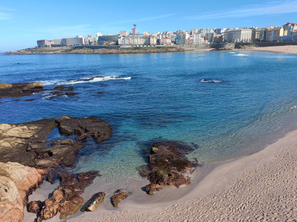 Praia de Orzan e Riazor: dica sobre o que visitar em La Coruña