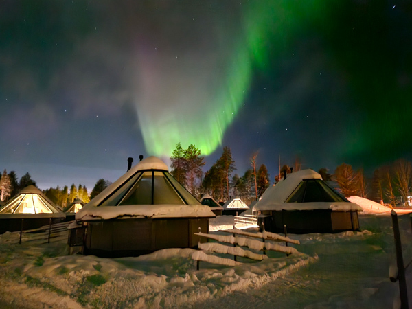 Aurora Boreal: no topo da lista sobre o que fazer em Rovaniemi