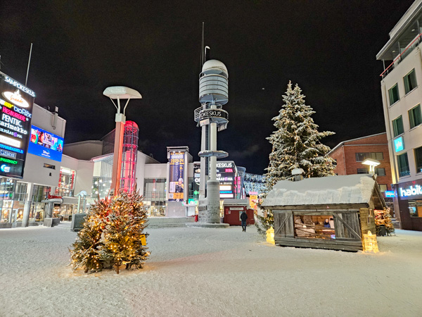 Dica sobre o que fazer em Rovaniemi: visitar o centro