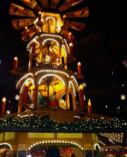 Mercado de Natal na Postdamer Platz, dica para o roteiro em Berlim