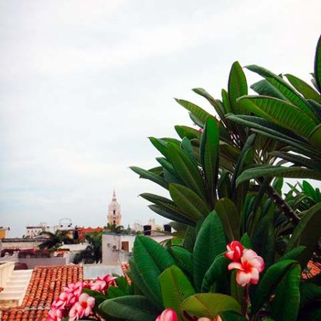 Vista do Hotel Casa don Sancho: excelente dica de hospedagem em Cartagena