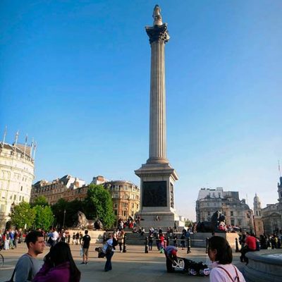 Trafalgar Square, dica de referência de onde se hospedar em Londres